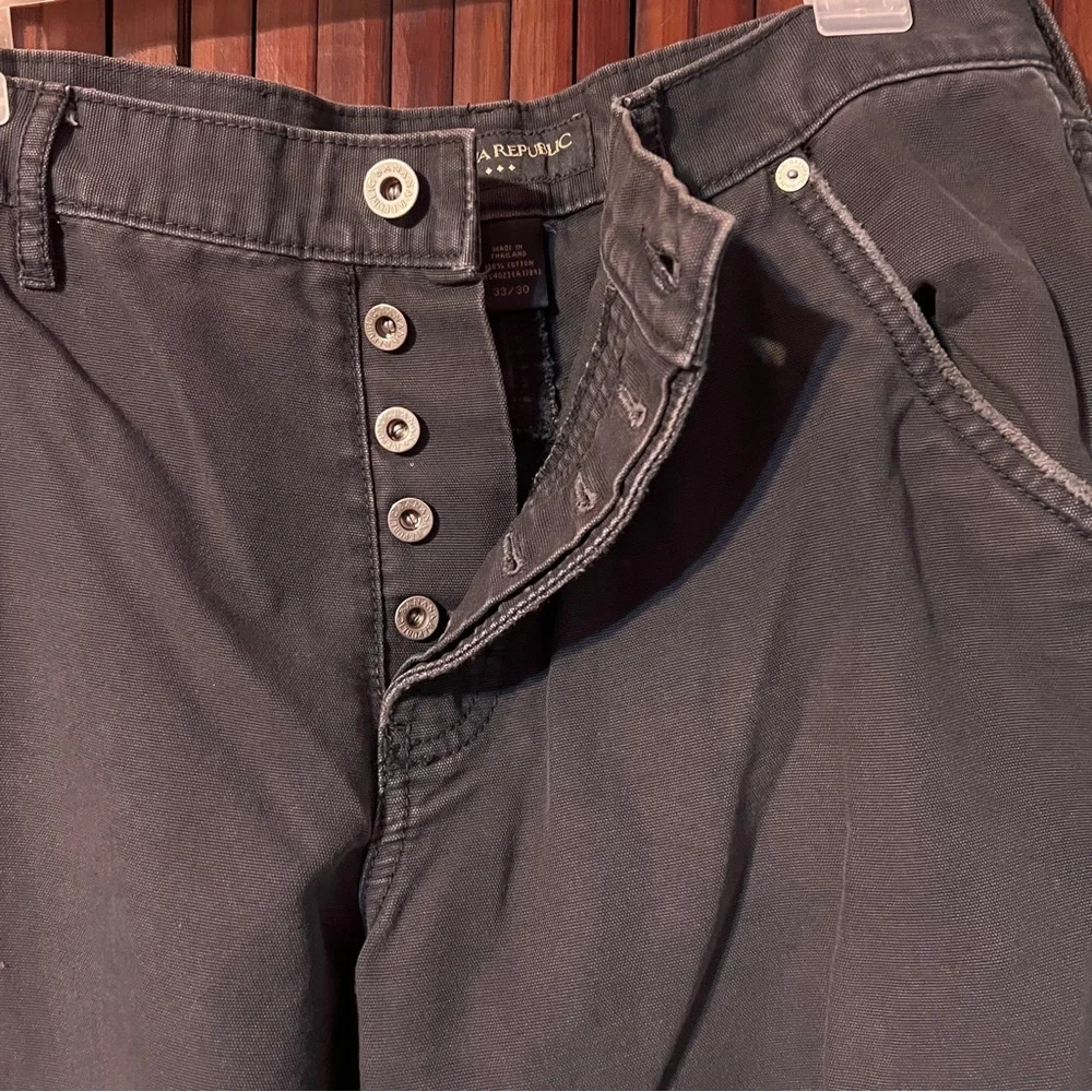Banana Republic Charcoal Trousers